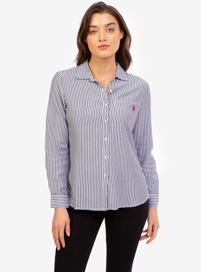 USPA LONG SLEEVE PRINTED WOVEN SHIRT Best Buy