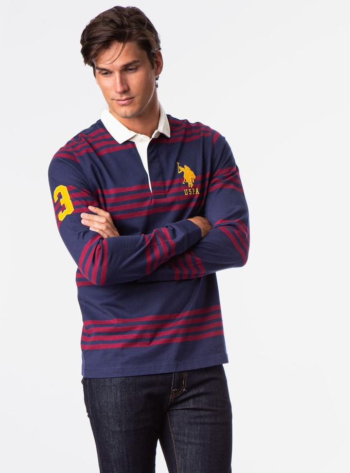 USPA LONG SLEEVE RUGBY POLO SHIRT Best Buy