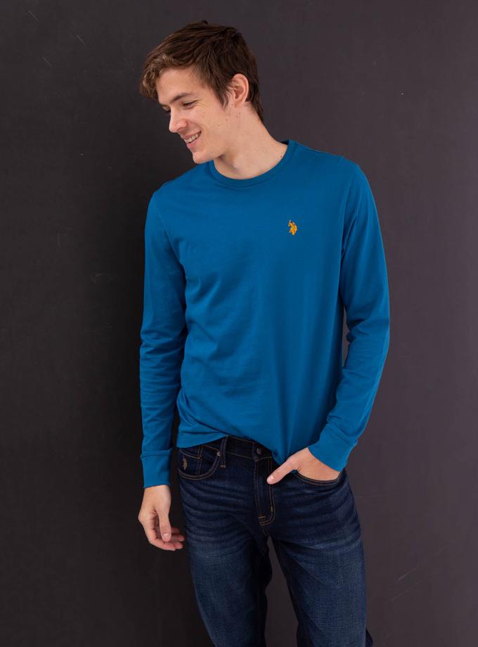 USPA LONG SLEEVE SOLID T-SHIRT New Arrival