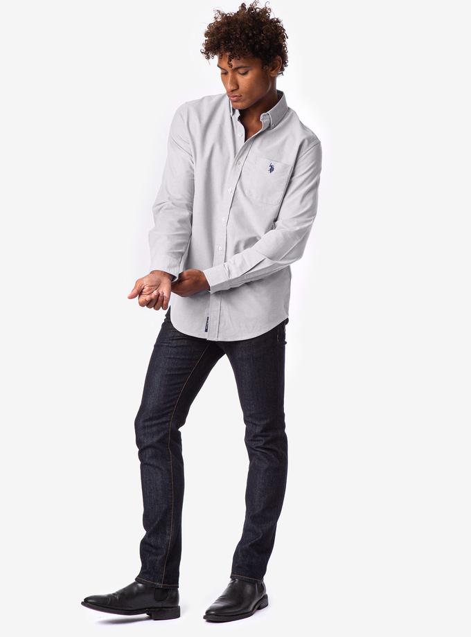 USPA LONG SLEEVE STRETCH OXFORD SHIRT Best Buy