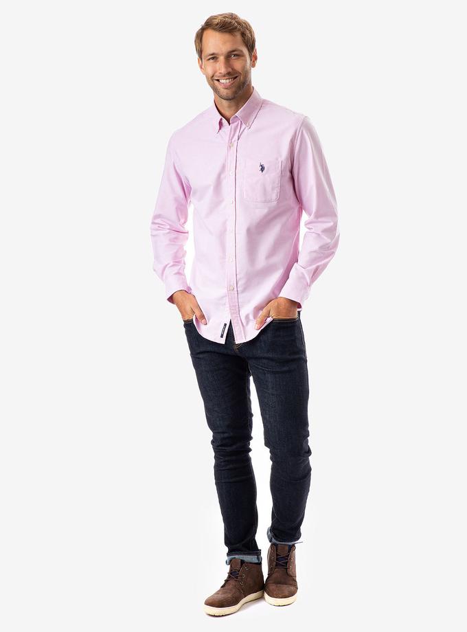 USPA LONG SLEEVE STRETCH OXFORD SHIRT On Sale