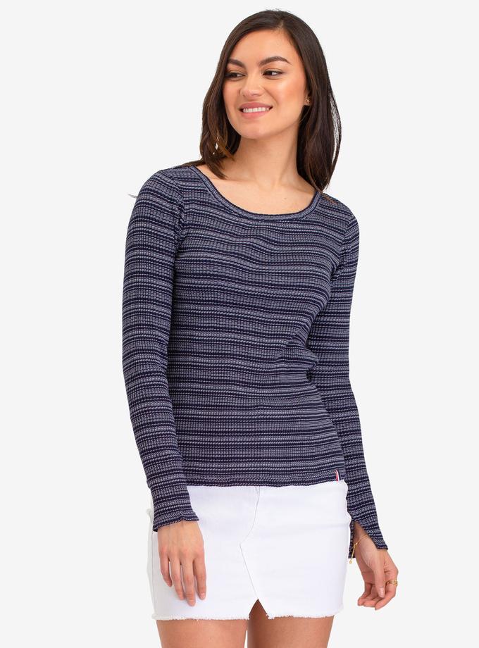 USPA LONG SLEEVE STRIPED COTTON SHIRT Same Day Delivery