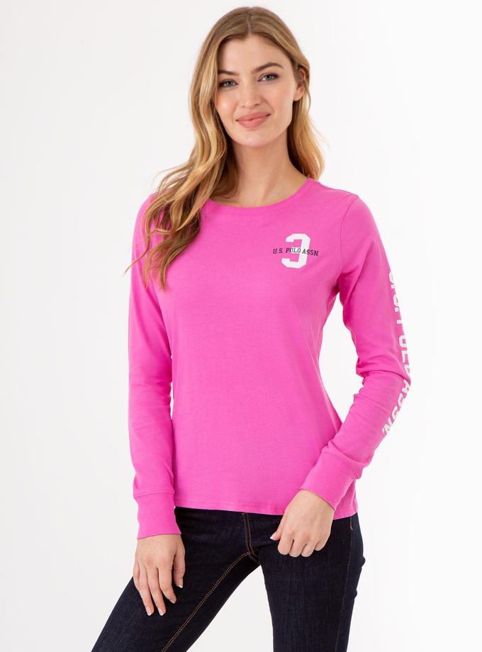 USPA LONG SLEEVE U.S. POLO ASSN. GRAPHIC T-SHIRT Same Day Delivery