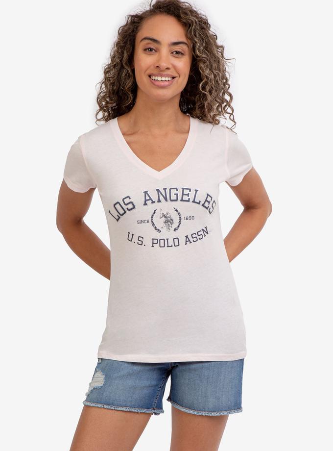 USPA LOS ANGELES FOIL LOGO T-SHIRT Best Price