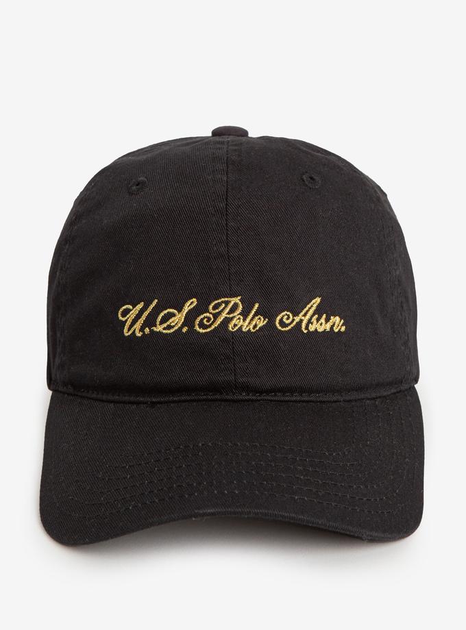 USPA LUREX EMBROIDERED SCRIPT LOGO CAP Best Buy