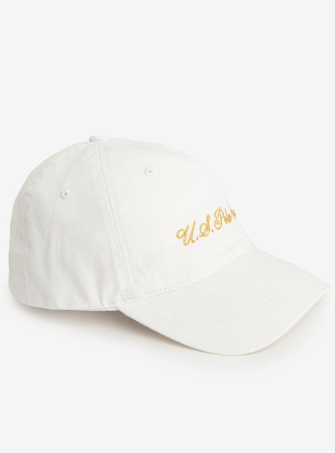 USPA LUREX EMBROIDERED SCRIPT LOGO CAP On Sale