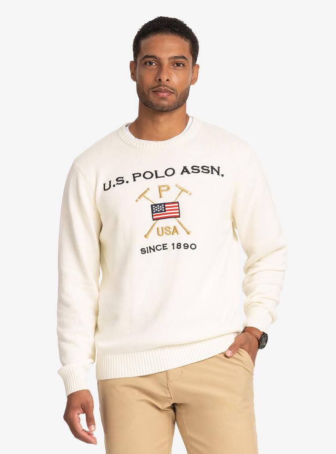 USPA MALLET CREW NECK SWEATER On Sale