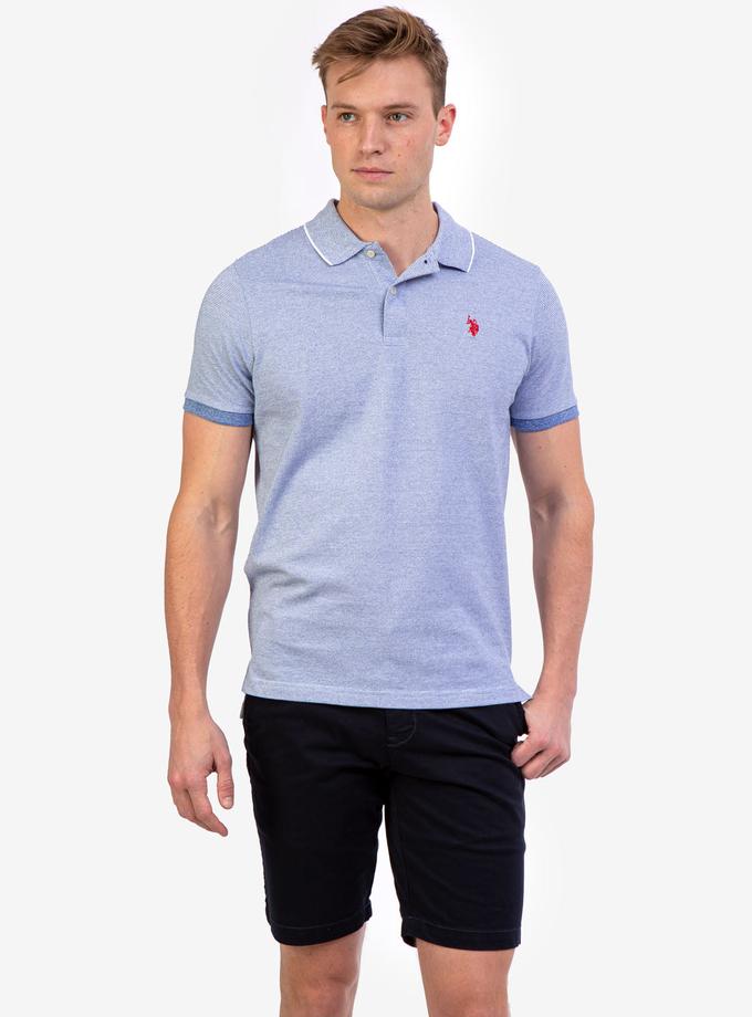 USPA MARLED STRIPE JERSEY POLO SHIRT Best Buy