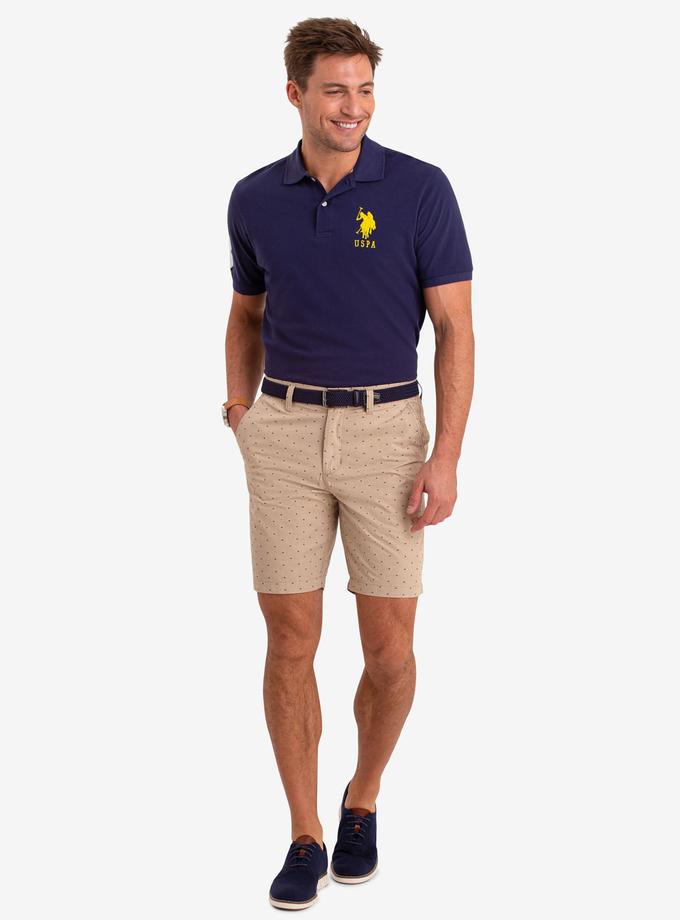 USPA MASON DOT PRINT TWILL SHORTS Best Seller