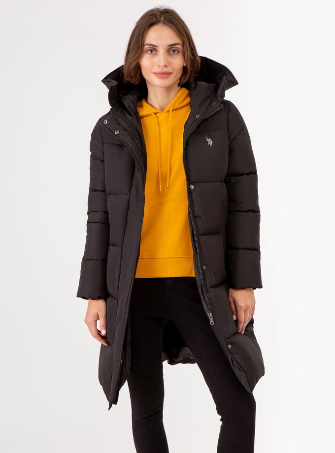 USPA MAXI SNORKEL HOODED PUFFER JACKET Best Buy