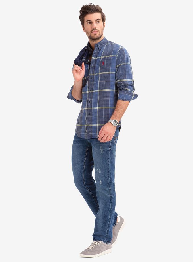 USPA MEGA PLAID SHIRT On Sale