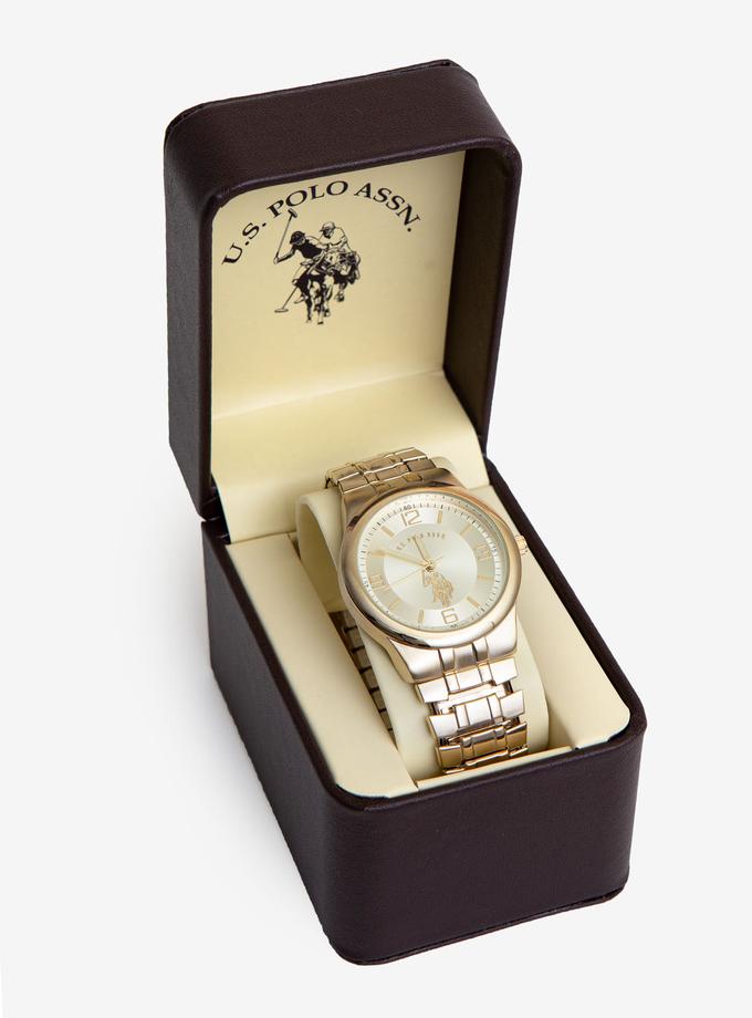 USPA MEN'S CLASSIC GOLD WATCH Same Day Delivery