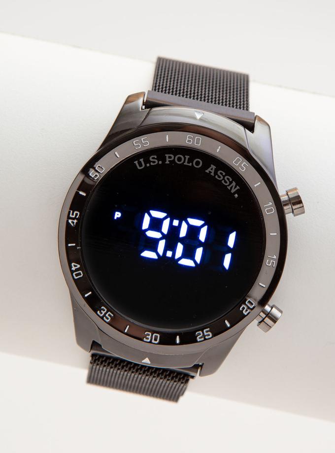 USPA MEN'S LED MESH STRAP WATCH On Sale