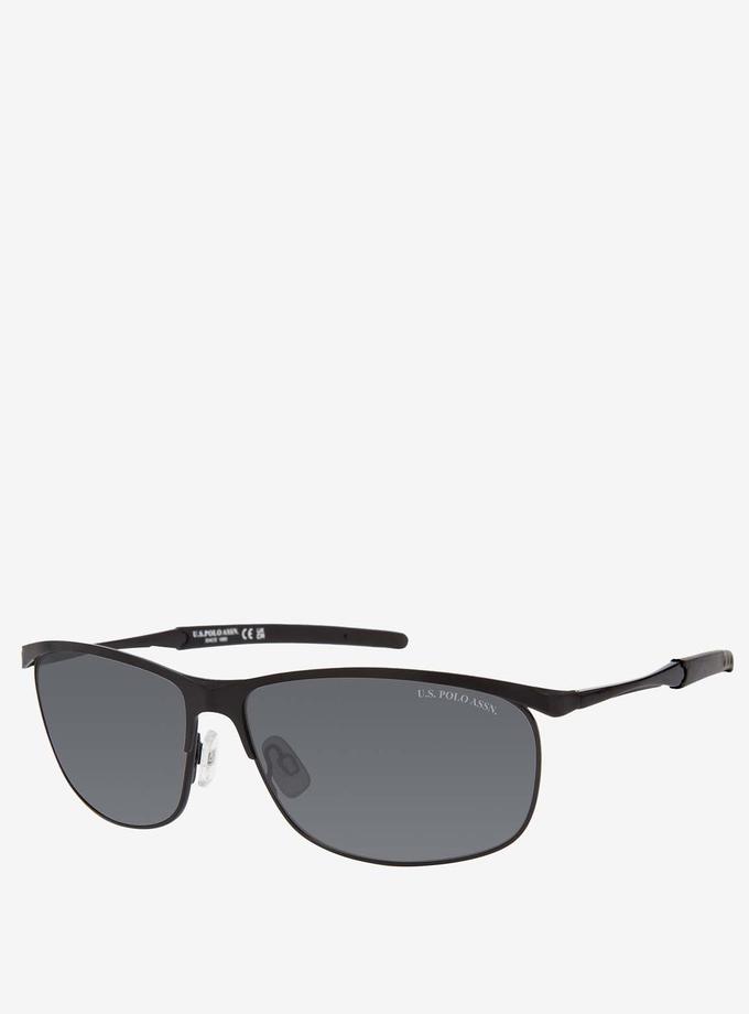 USPA MEN'S METAL SPORT RECTANGULAR SUNGLASSES Best Buy