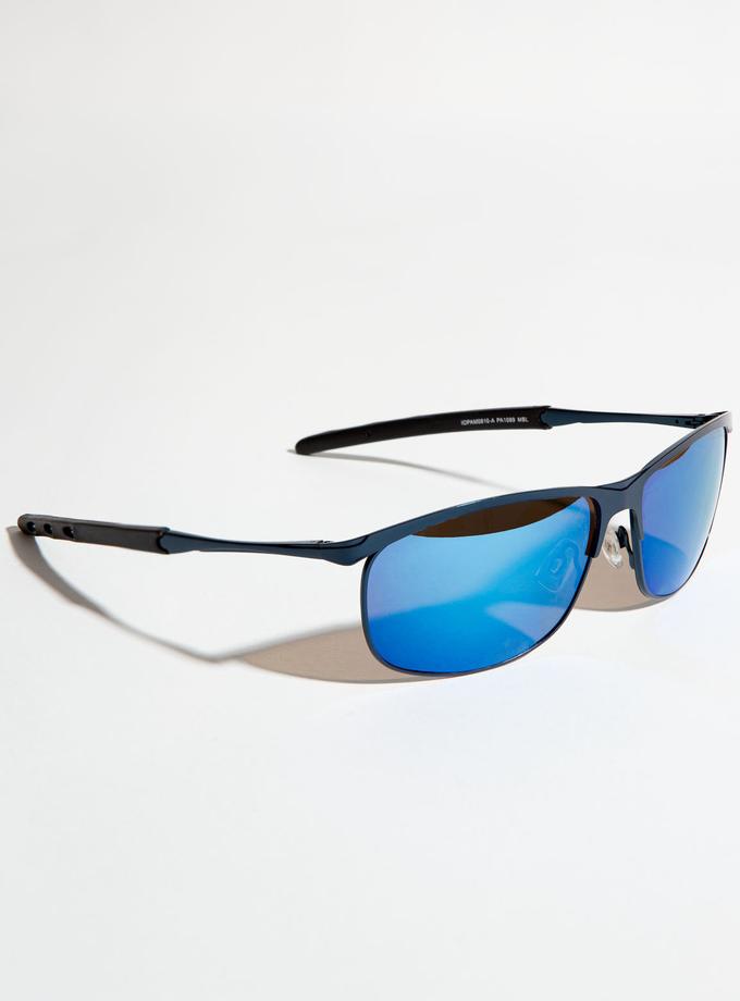 USPA MEN'S METAL SPORT RECTANGULAR SUNGLASSES New Arrival