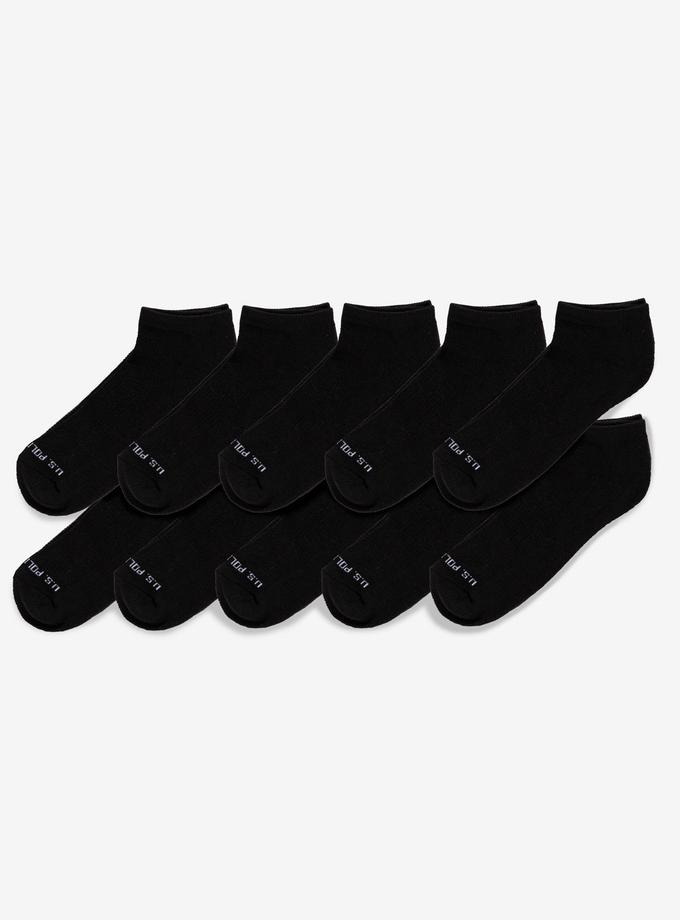 USPA MENS 10PK LOW CUT PERFORMANCE SOCKS For Sale