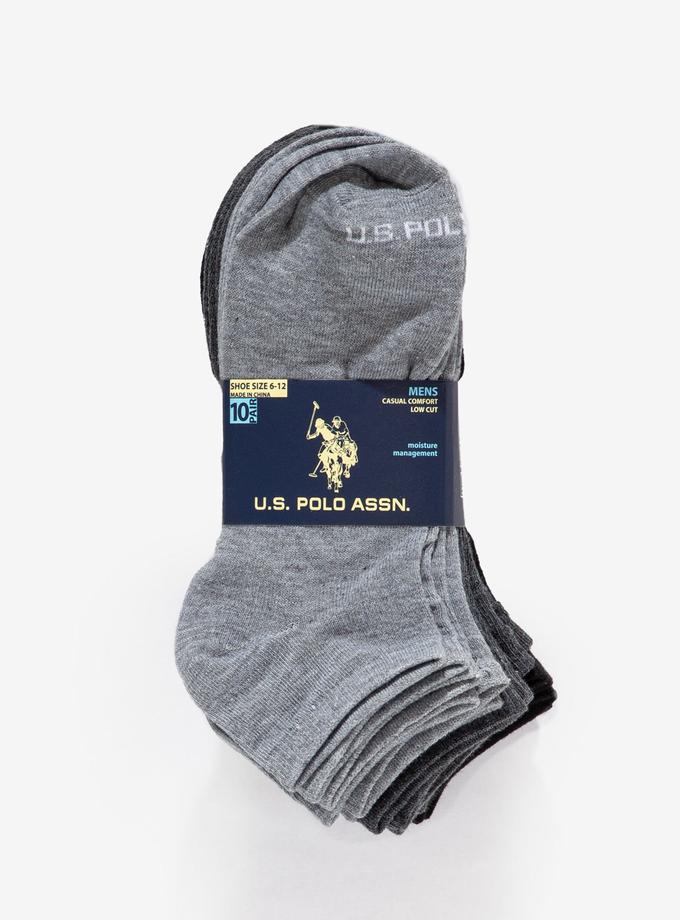 USPA MENS 10PK LOW CUT SOCKS Best Buy