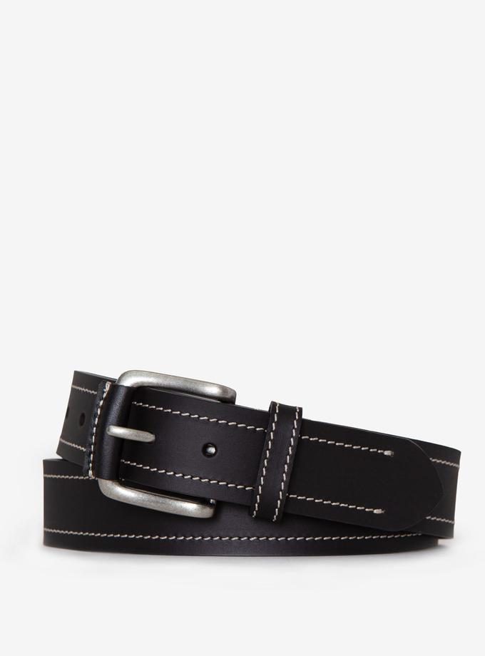 USPA MENS 38MM CONTRAST STITCH BELT Best Price