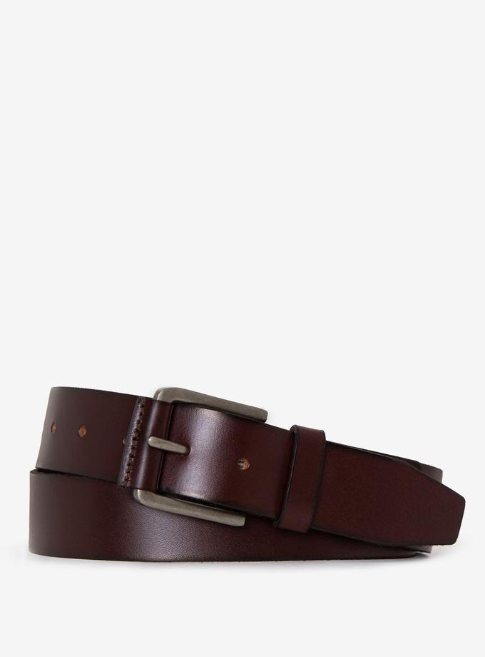 USPA MENS 38MM LEATHER WRAPPED BUCKLE BELT High Quality