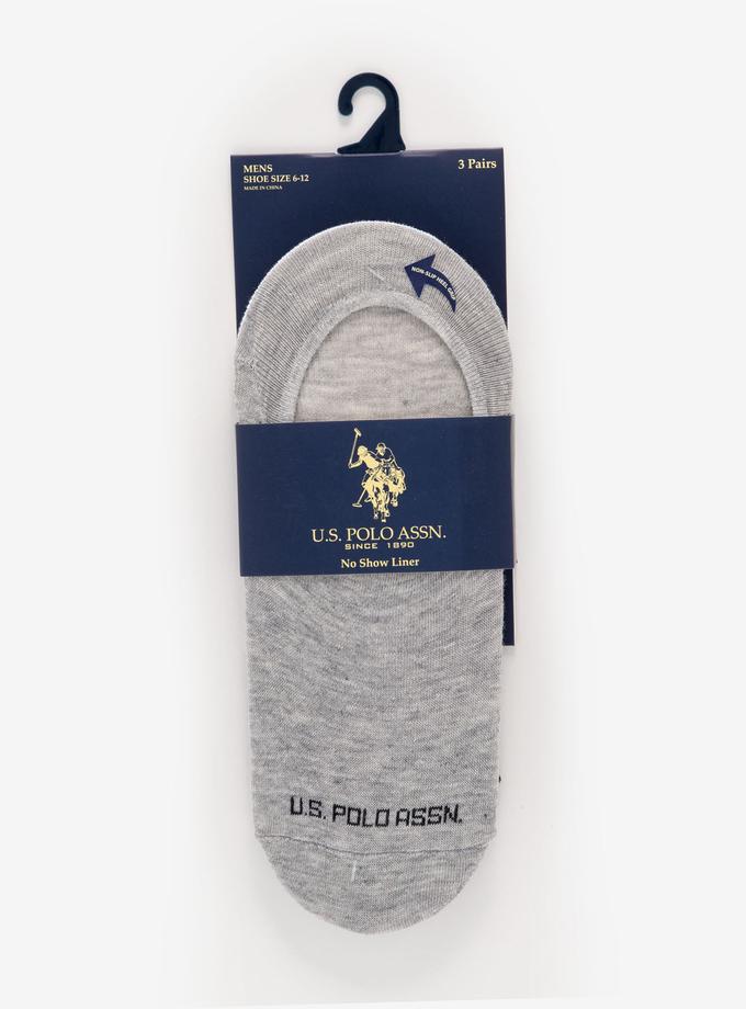 USPA MENS 3PK ASSORTED SOLID LINERS On Sale