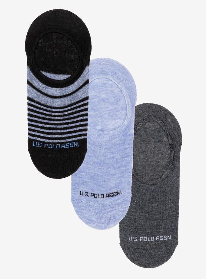 USPA MENS 3PK STRIPED ASSORTED LINERS High Quality