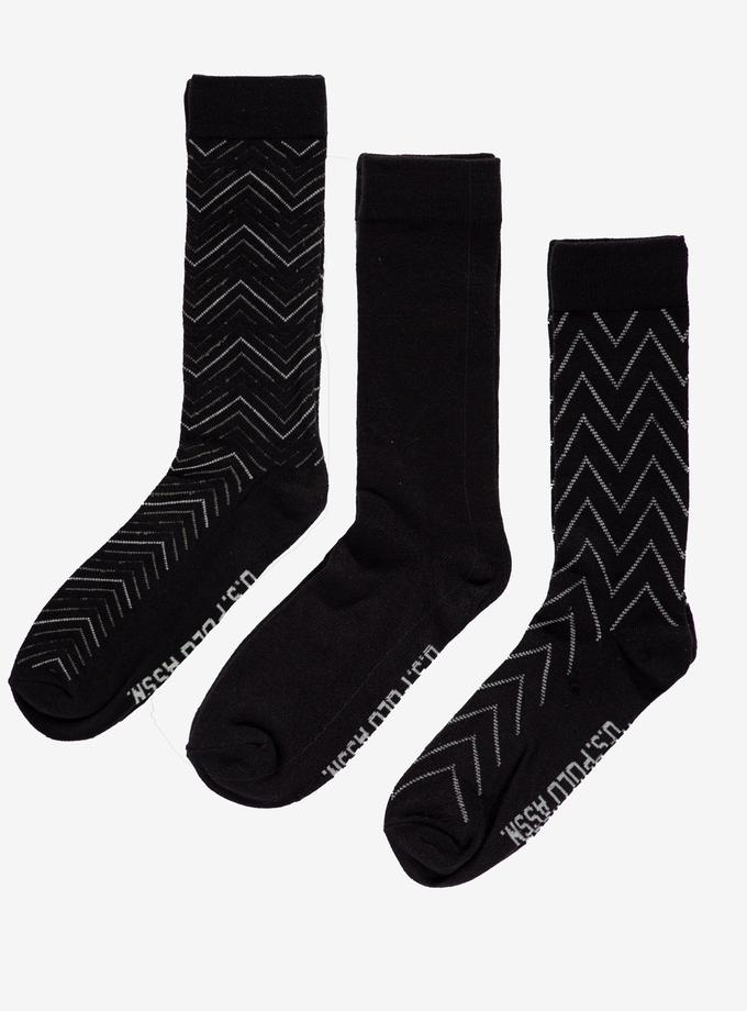 USPA MENS 3PK SUPER SOFT DRESS SOCKS Same Day Delivery