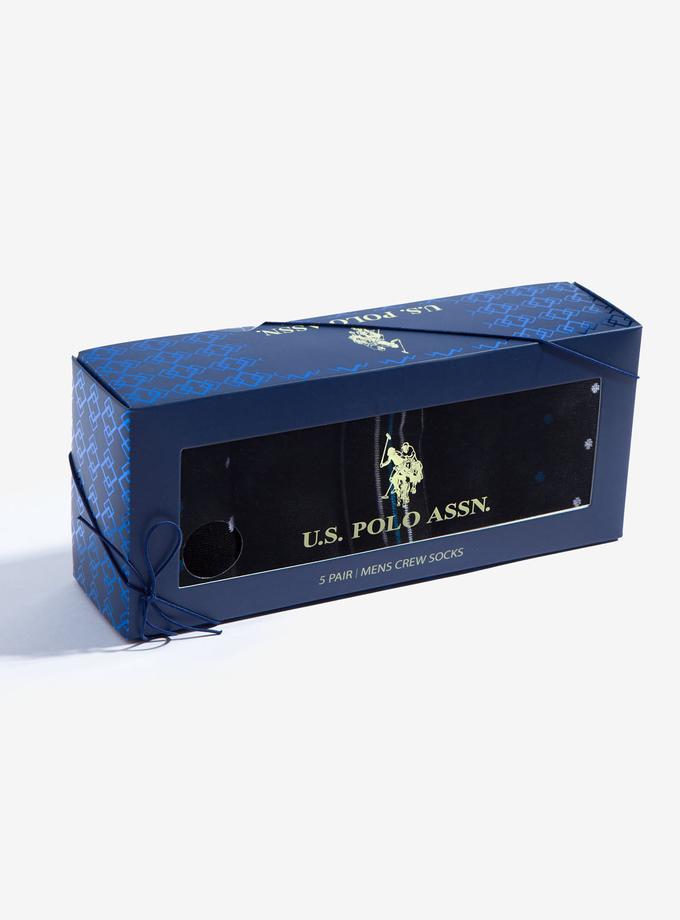 USPA MENS 5PK DRESS GIFT BOX Free shipping