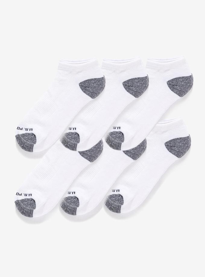 USPA MENS 6PK LOW CUT PERFORMANCE SOCKS New Arrival