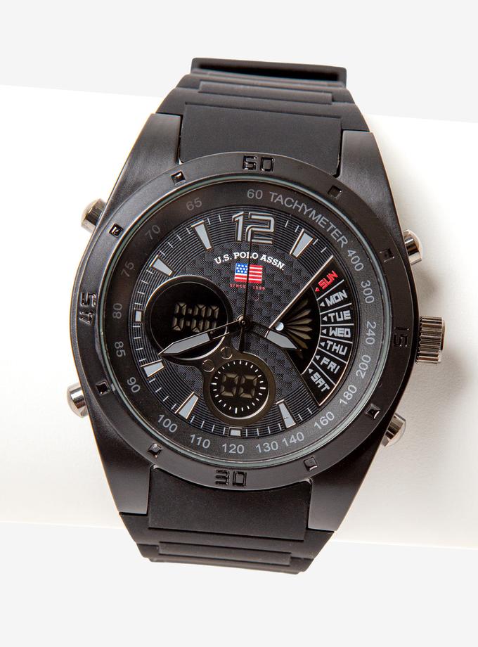 USPA MENS BLACKOUT ANA DIGI WATCH For Sale