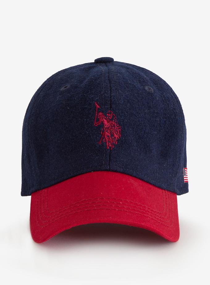 USPA MENS COLORBLOCK HEATHER TWILL HAT For Sale