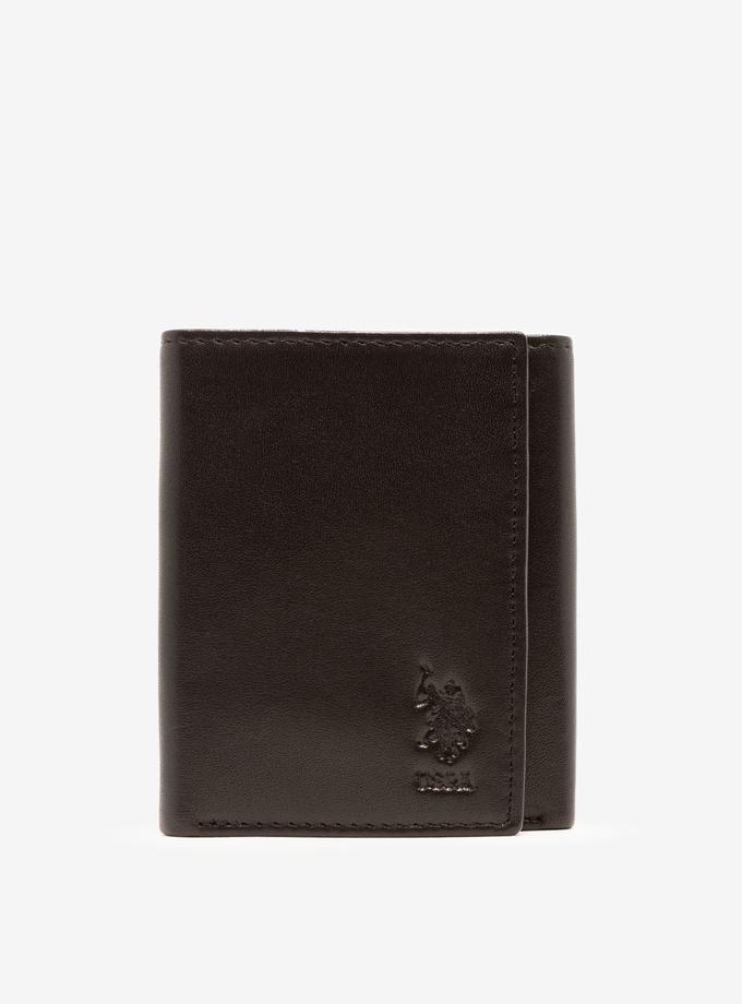 USPA MENS LEATHER TRIFOLD WALLET On Sale