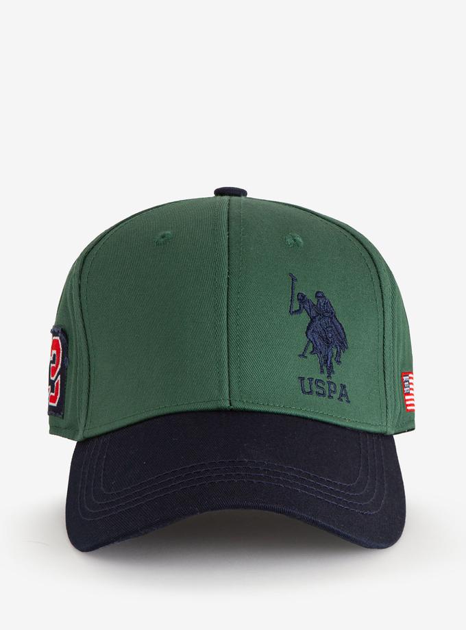 USPA MENS MEDIUM SIDE LOGO AND CREST HAT For Sale