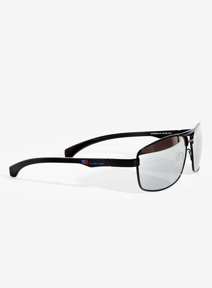 USPA MENS RECTANGULAR METAL SUNGLASSES For Sale