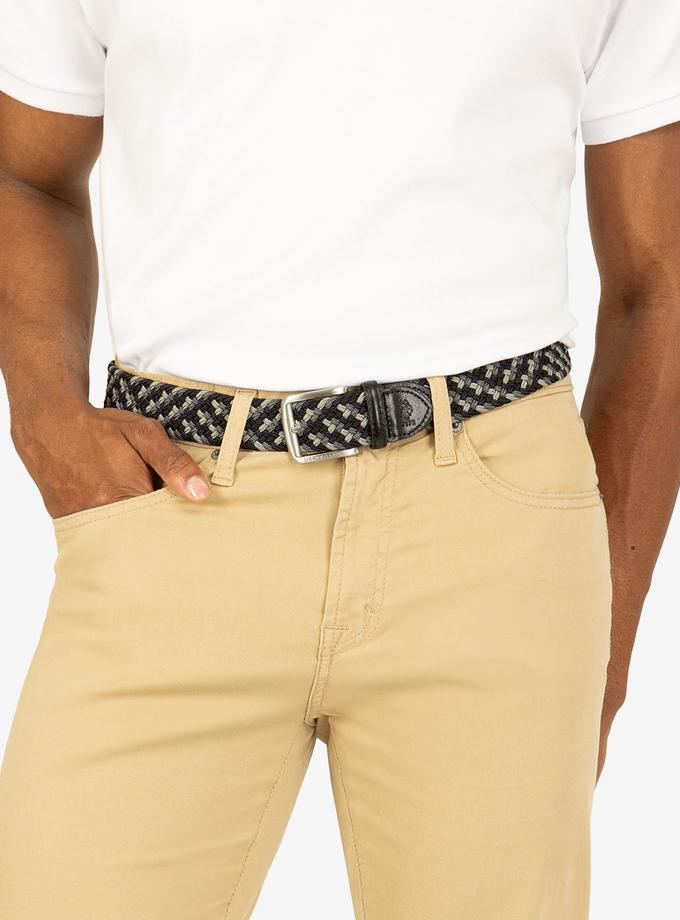 USPA MENS TWO TONE BRAIDED STRETCH BELT Best Buy