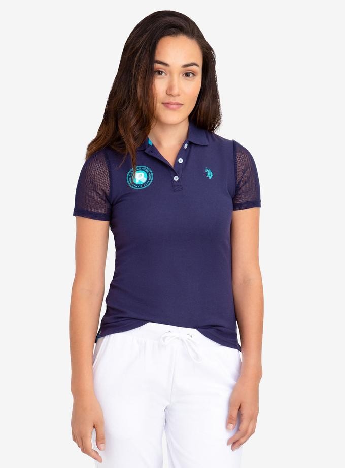 USPA MESH SLEEVE POLO SHIRT Best Buy