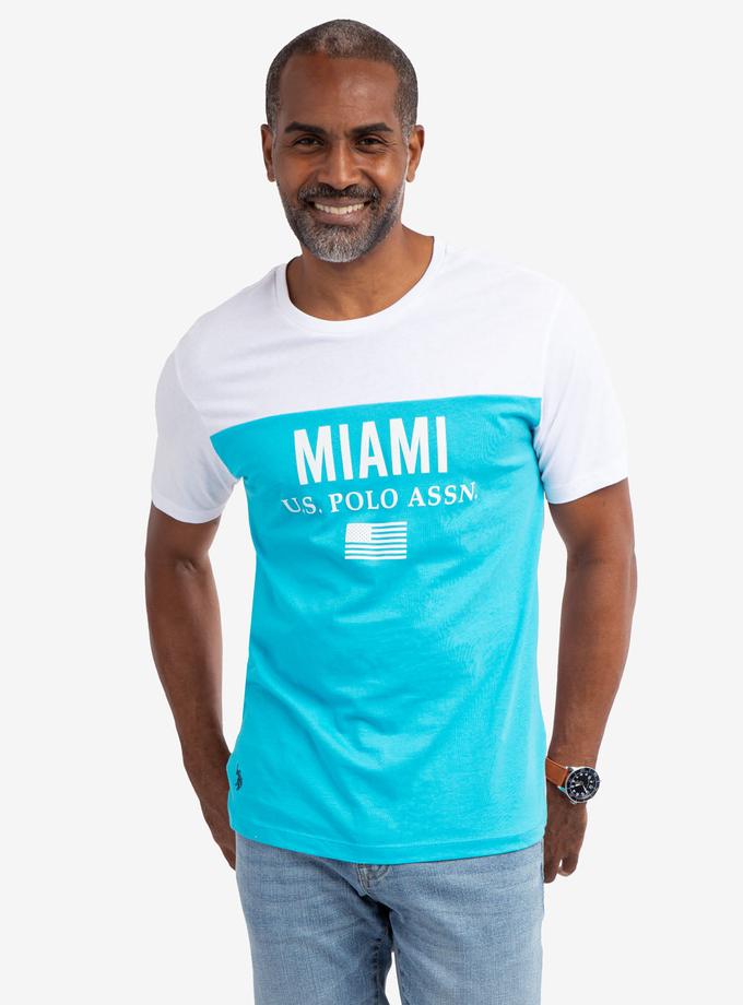 USPA MIAMI COLORBLOCK T-SHIRT On Sale