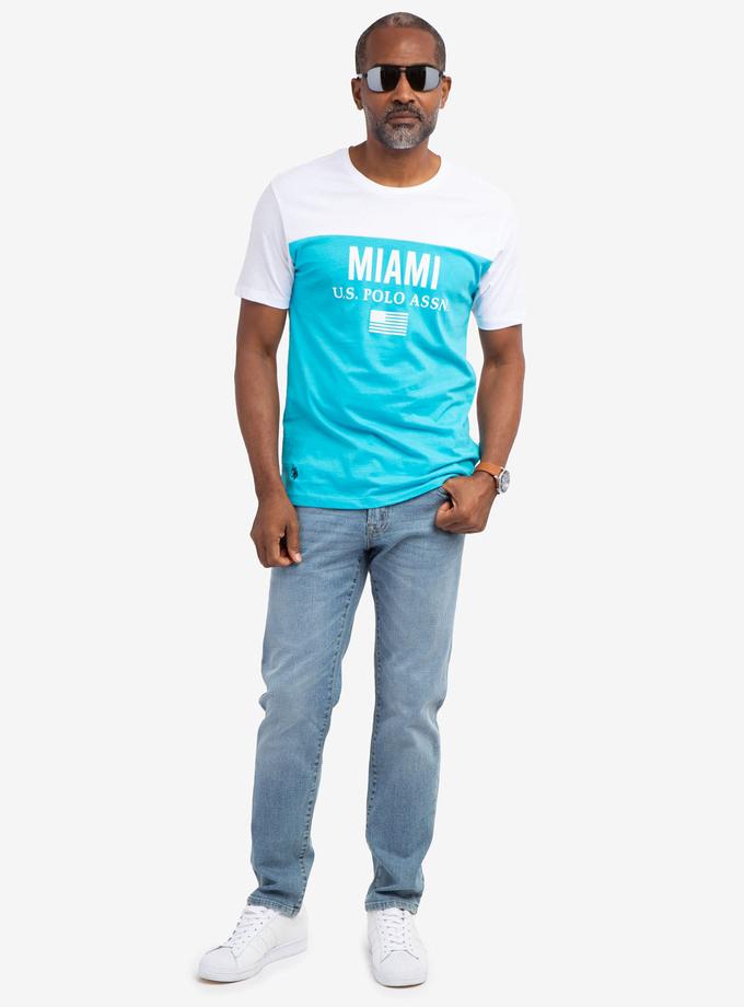 USPA MIAMI COLORBLOCK T-SHIRT On Sale