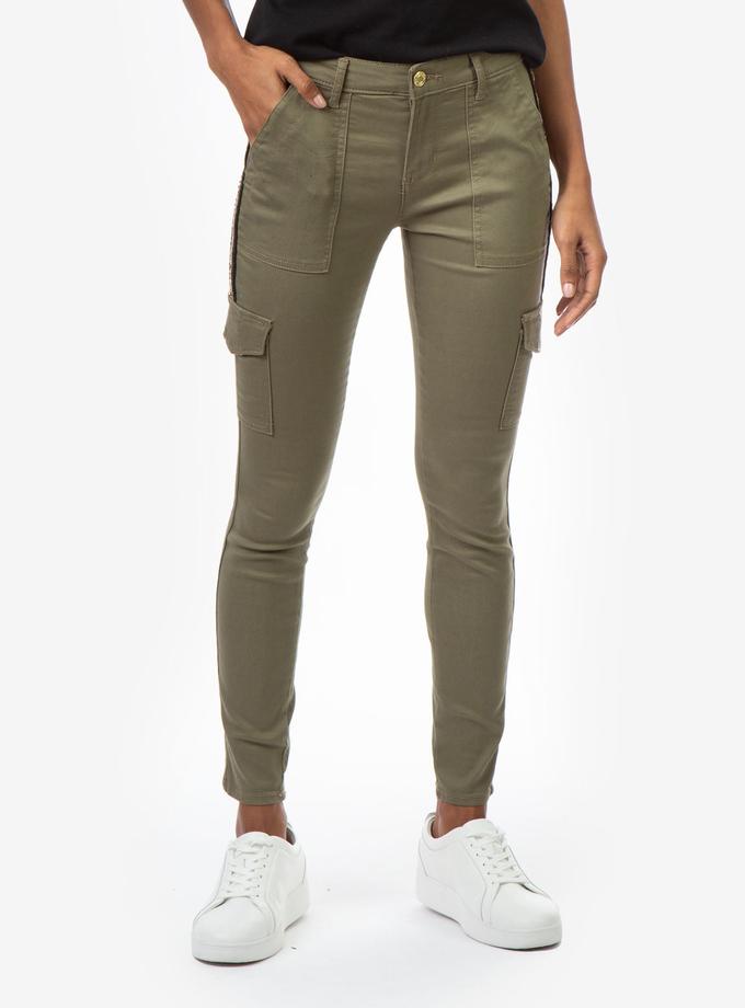 USPA MID RISE BLING CARGO JEGGINGS Best Seller