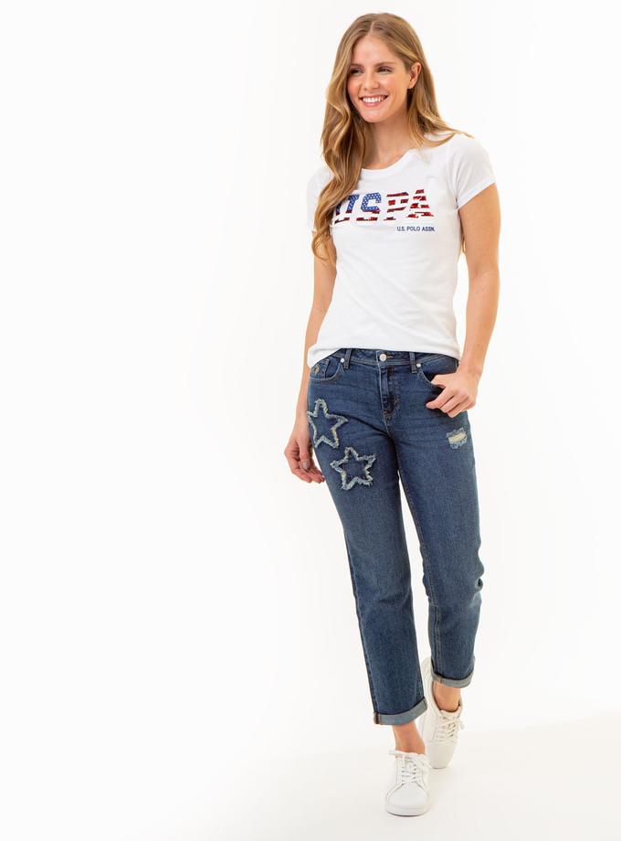 USPA MID RISE BOYFRIEND JEANS Best Buy