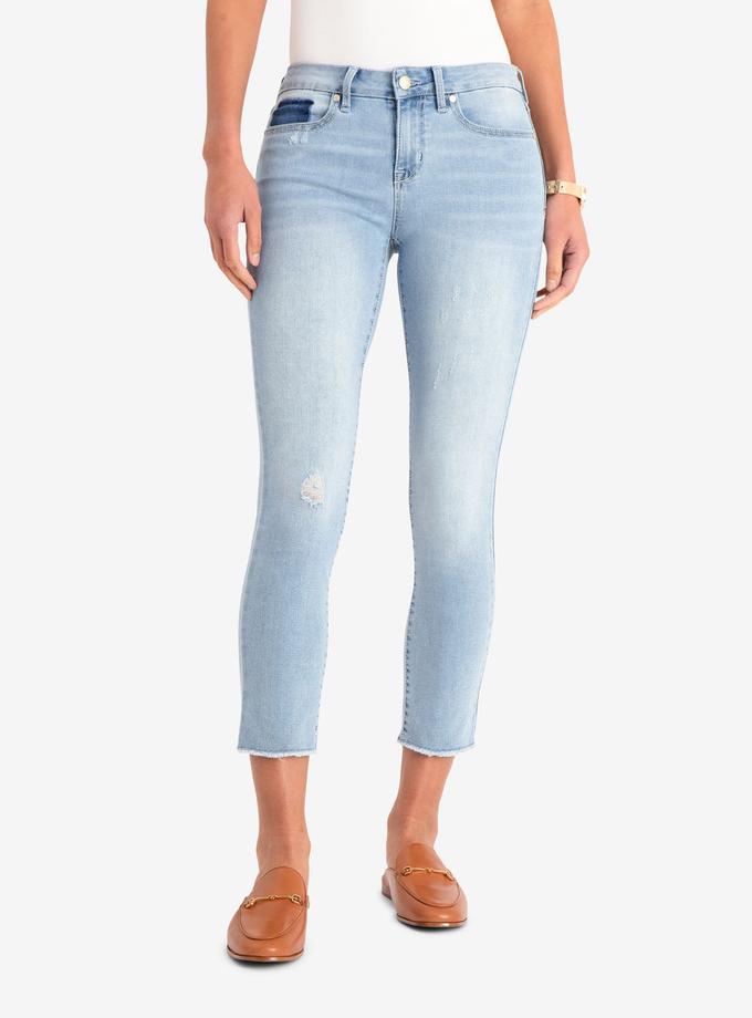 USPA MID RISE SLIM FIT SKINNY CROP JEANS Same Day Delivery