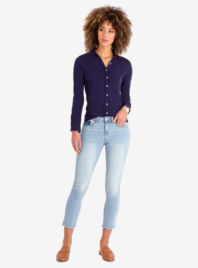 USPA MID RISE SLIM FIT SKINNY CROP JEANS Same Day Delivery