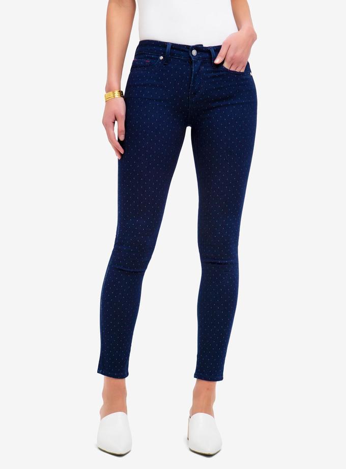 USPA MID RISE SUPER SKINNY DOT JEANS New Arrival