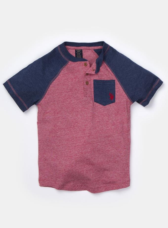 USPA MINI STRIPE RAGLAN HENLEY Best Seller