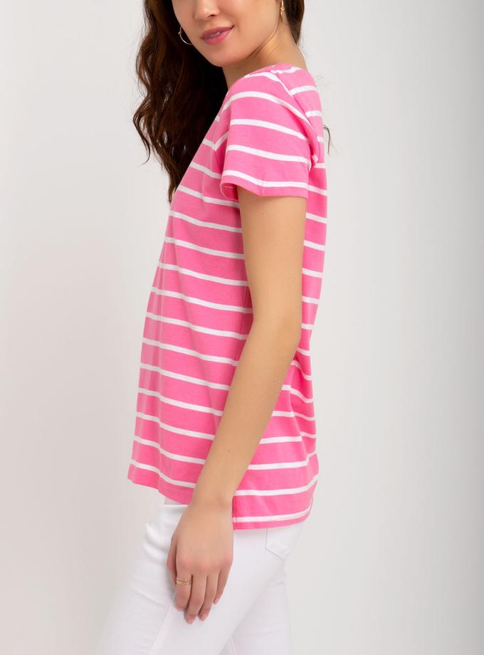 USPA MIX STRIPED T-SHIRT Best Price