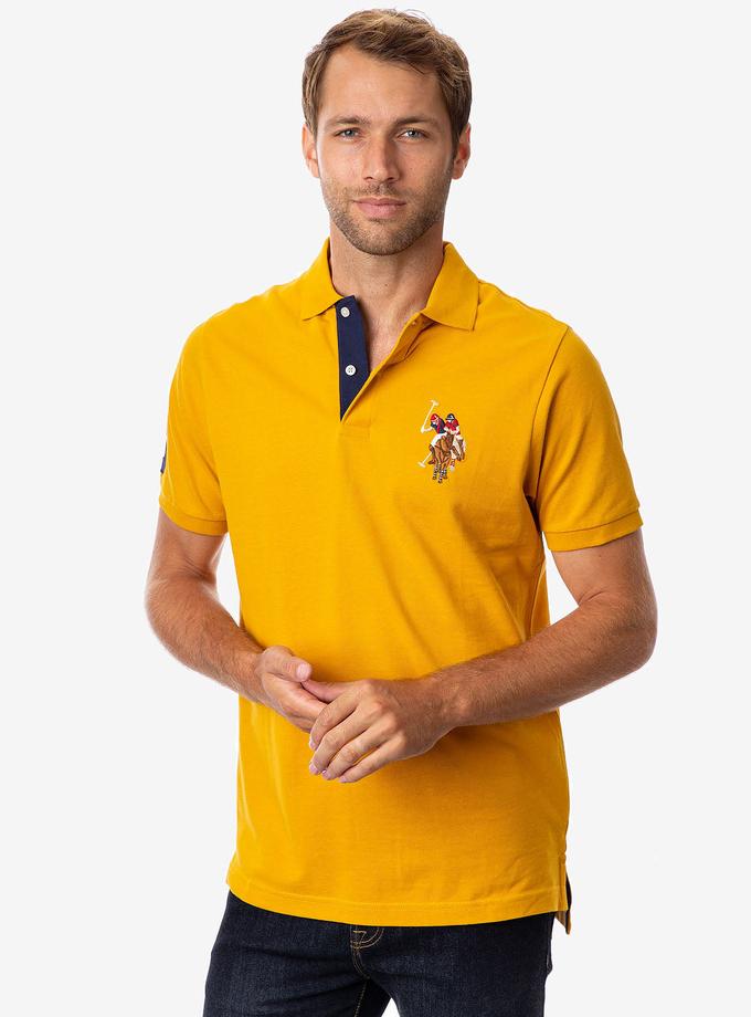 USPA MULTI COLOR BIG LOGO POLO SHIRT Best Price