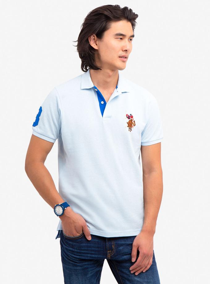 USPA MULTI COLOR BIG LOGO POLO SHIRT New Arrival