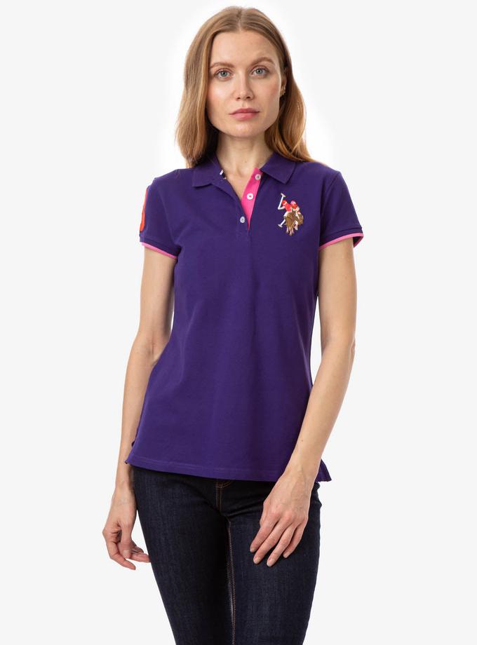 USPA MULTI COLOR PIQUE POLO SHIRT Free shipping