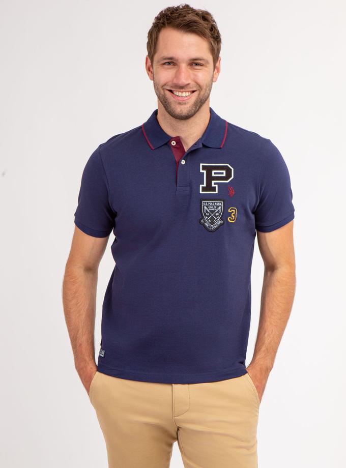 USPA MULTI PATCH PIQUE POLO SHIRT Best Seller