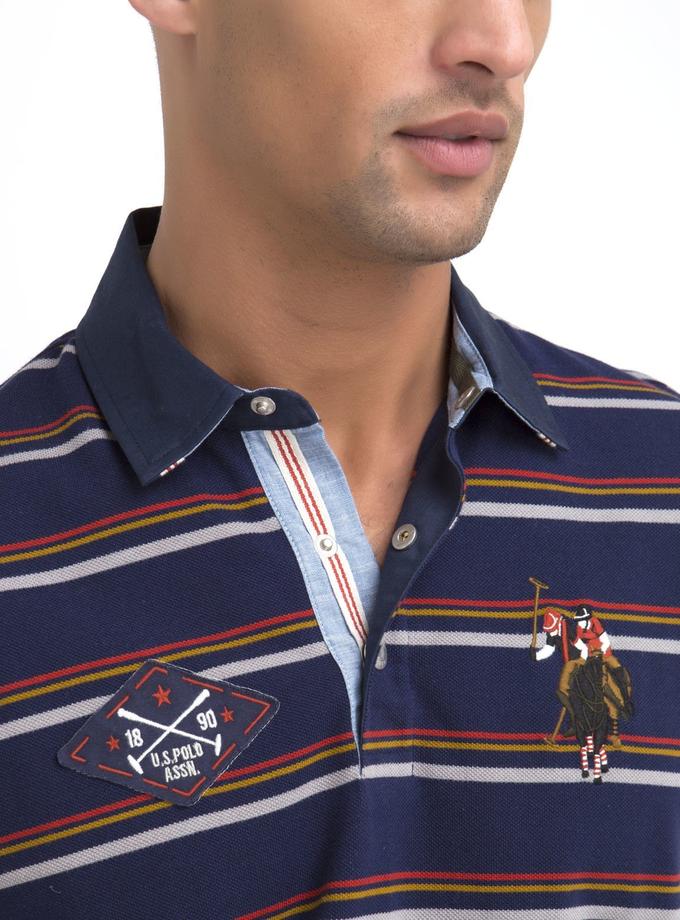 USPA MULTI STRIPED POLO SHIRT Best Price