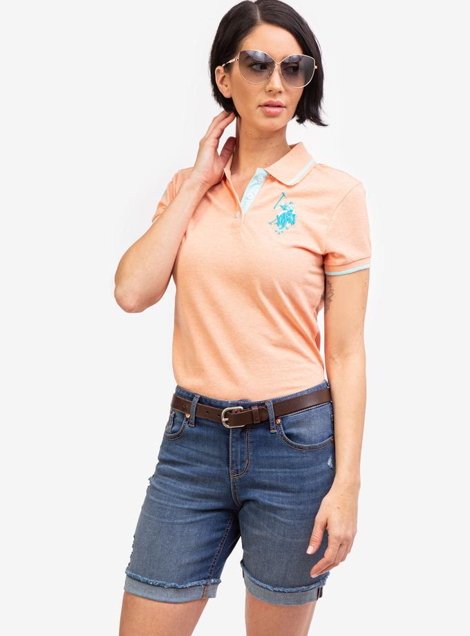 USPA MULTI TONAL BIG LOGO POLO SHIRT Best Buy